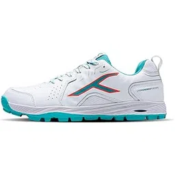 Pitch Force Cricket Shoes | Terraspike Studs | Embedded Support Plate for Stability | Lightweight & Durable | Ideal for Turf, Ground & Hard Surface-image-1