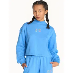 Hunnit Women Fleece Crop Outdoor Sporty Jacket-picture-14