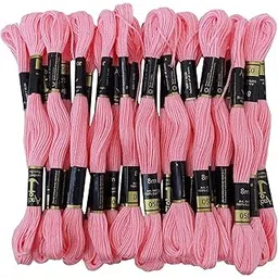 HUNNY- BUNCH® Premium Anchor Thread Stranded Cotton Skiens Cross/Long Stitched Embroidery Thread Floss for Hand and Machine Sewing (Pack of 25 Pieces) (Shade - 50)-picture-16