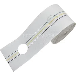 HUNNY- BUNCH® Premium Home Decor Heavy Fabric White Curtain Tape for Rings with Eyelet Hole for 4 Inches Hook (White : 4 inch) (Pack of 25 Meters)-picture-12