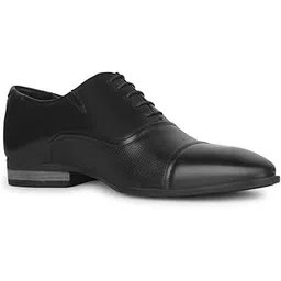 hush puppies 8346 New York 2.0 Oxford Black Oxford-Formal Shoes for Men| Smooth lace-up Closure | Perfect for Office | Casual wear| Meeting| Party| Business Lightweight.-picture-53
