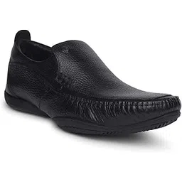 hush puppies 8556 Falcon 2.0 Slipon Black Textured Slip-on Shoes for Men| Premium Leather |Perfect for Casual wear| Formal wear| Business| Special Events| Parties| Meetings| Daily| Lightweight.-picture-15