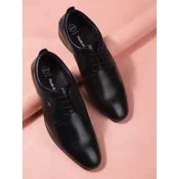 Hush Puppies by Bata Men's Black Derby Shoes-picture-17
