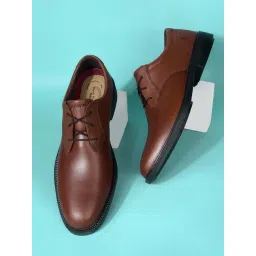 Hush Puppies by Bata Men's Brown Derby Shoes-picture-21