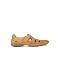 Hush Puppies by Bata Men's CASH 2.0 Tan Fisherman Sandals-picture-46