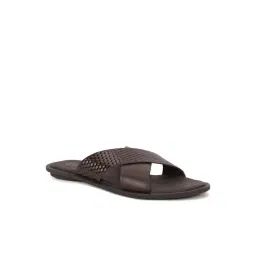 Hush Puppies by Bata Men's NIGEL E Brown Cross Strap Sandals-picture-15