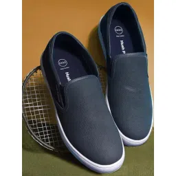 Hush Puppies by Bata Men's SMITH PERF E Navy Loafers-picture-27