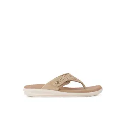 Hush Puppies by Bata Women's Beige Thong Wedges-picture-17