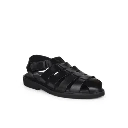 Hush Puppies Men's Black Fisherman Sandals-picture-30