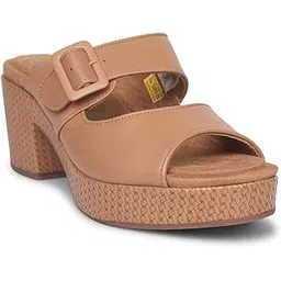 hush puppies Women's Poppy Buckle Slide Casual-picture-48