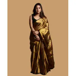 huts and looms Women Handloom Tissue Silk Saree-picture-10