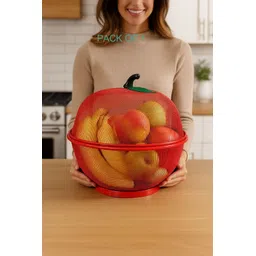 hv enterprise FRUITBASKET-REDLJ Iron Fruit & Vegetable Basket-picture-12