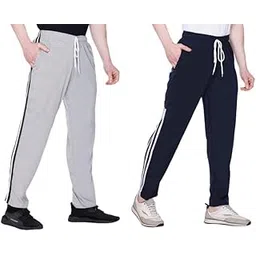 hvbk Men Track Pants (PIK-01-BLUE-01-GREY-COMBO)-picture-20