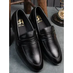 Hydes N Hues Men's Black Formal Loafers-picture-19