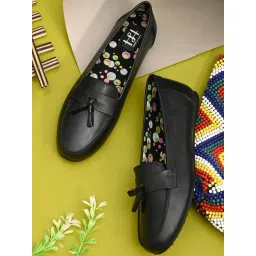 Hydes N Hues Women's Black Casual Mocassins-picture-40