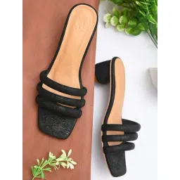 Hydes N Hues Women's Black Casual Sandals-picture-21