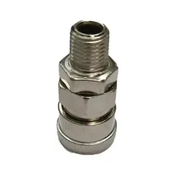 Hydint Single Check Quick Release Coupling Male Socket 6.35 mm (1/4 inch), HSM-picture-31