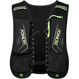 Hydration Pack Backpack 5L Running Hydration Vest Cycling Water Rucksack Trail Marathon Race Ultra Light Black Only 4.23Oz-picture-17