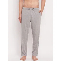 Hypernation Men Grey Solid Lounge Pant-picture-40