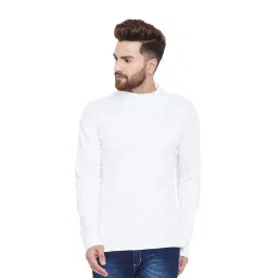 Hypernation White High Neck T-Shirt-picture-36