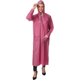 hysar Polka Print Women Raincoat-picture-22