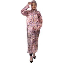 hysar Polka Print Women Raincoat-picture-27