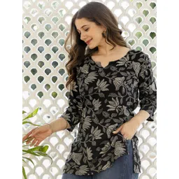 HYTEN Floral Printed Kurti-picture-24