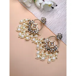 I Jewels Contemporary Chandbalis Earrings-picture-26