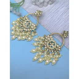 I Jewels Contemporary Chandbalis Earrings-picture-29