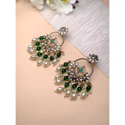 I Jewels Contemporary Chandbalis Earrings-picture-28