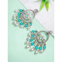 I Jewels Contemporary Chandbalis Earrings-picture-30
