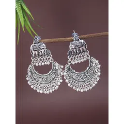 I Jewels Contemporary Chandbalis Earrings-picture-10