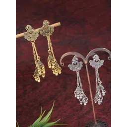 I Jewels Contemporary Drop Earrings-picture-25