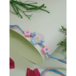 I Jewels Rakhi With Greeting Card & Roli Chawal-picture-23