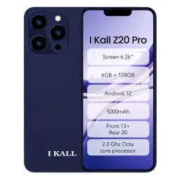 I Kall Z20 Pro Smart Phone Blue 15.9 cm (6.26 inch) Display, 5000 mAh Battery, 20 MP Camera, Android 12, 128 GB ROM & 6 GB RAM-picture-17