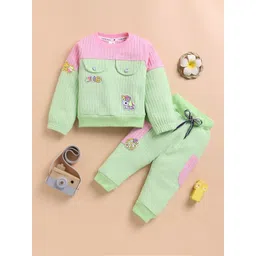 I LOVE MOM Girls Embellished T-shirt-picture-45