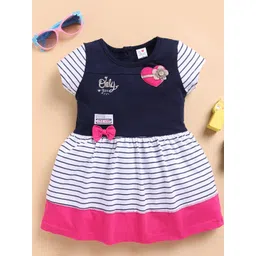 I LOVE MOM Girls Pink Dresses-picture-28