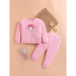 I LOVE MOM Girls Printed-picture-33