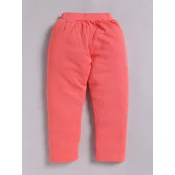 I LOVE MOM Girls Printed Top with Trousers image 3