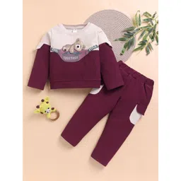 I LOVE MOM Girls Printed Trousers-picture-40