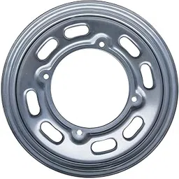 I R Scooty 12 Inch Front Wheel Rim Tubless For Honda Activa 125/ Honda Aviator For Front Tyre (Silver)-picture-21