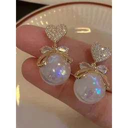 I Style Right Unisex White Earrings image 4