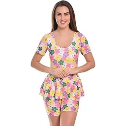 i-swim Swimming Costume for Womens & Girl's | Material: High GSM Polyester Spandex Fabric | Comfortable Fit | Stylish & Fragrance Free Skin Friendly-picture-10