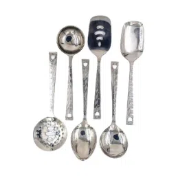 i WARE KkitchenCare 6 Pcs Stainless Steel Cooking Serving Spoon Set-picture-10