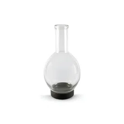 IAAH Brown & Transparent Carol Clear Glass Vase-picture-26