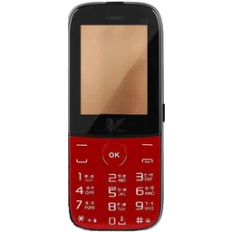 iair Basic Feature Dual Sim Mobile Phone with 2800mAh Battery, 2.4 inch Display Screen, 0.8 mp Camera with Front Designer LED Light (S9, Red Twin Shade)-picture-17