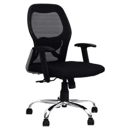 Ib basics Apollo Medium Back Office Chair - Black CBL036-picture-48