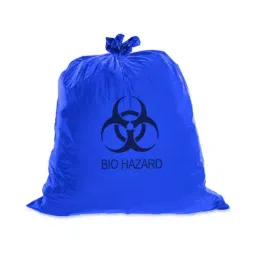 IB BASICS Biohazard Waste Disposal Bag Blue 22 x 24 Inch 50081-picture-41
