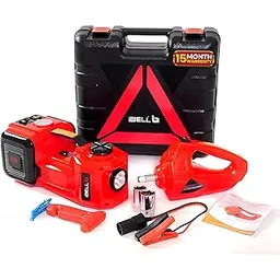 iBELL ECJ510 Hydraulic Jack for car, 5 in 1 Electric Jack for car with Tire Inflator and Electric Impact Wrench, Lifting Range 6 to 17.7 inch Compactible for Car SUV MPV Sedan-picture-28