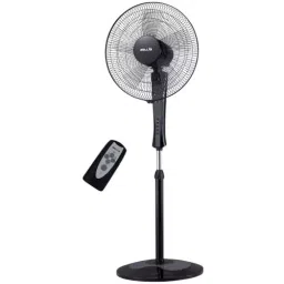 IBELL Pedestal Fan with Remote 1350 RPM 5 Blade 55 W Power 406 mm (16 inch) Sweep Size Remote Control Black, WINDP10-picture-28